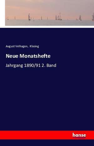 Neue Monatshefte de August Velhagen