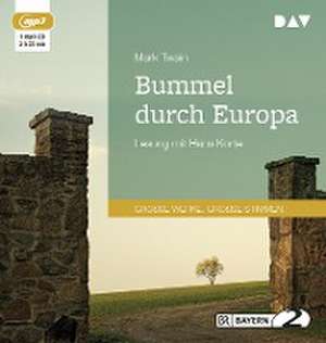 Bummel durch Europa de Mark Twain