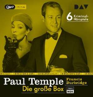 Paul Temple - Die große Box de Francis Durbridge