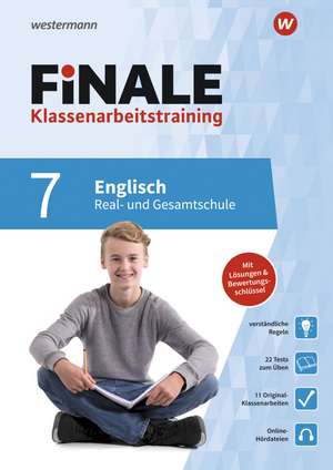 FiNALE Klassenarbeitstraining. Englisch 7 mit Online-Hördateien de Marcus Lachmund