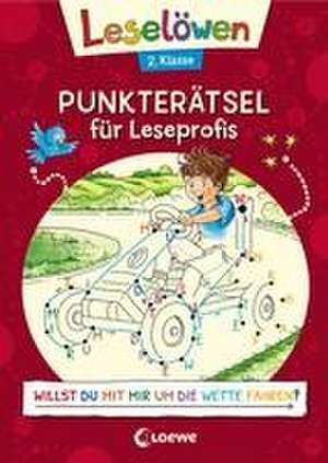 Leselöwen Punkterätsel für Leseprofis - 2. Klasse (Rot) de Stefan Lohr