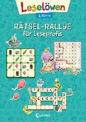 Leselöwen Rätsel-Rallye für Leseprofis - 2. Klasse (Türkis) de Loewe Lernen und Rätseln