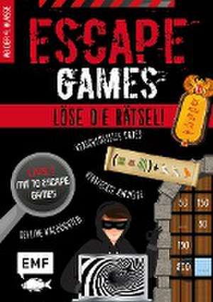 Escape Games Level 1 (rot) - Löse die Rätsel! - 10 Escape Games ab der 4. Klasse de Mathieu Quénée