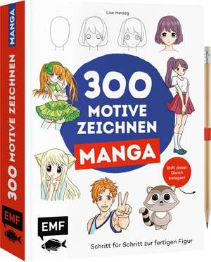 300 Motive zeichnen - Manga de Lise Herzog