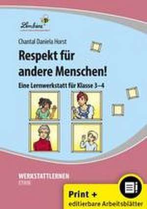 Respekt für andere Menschen de Chantal Daniela Horst