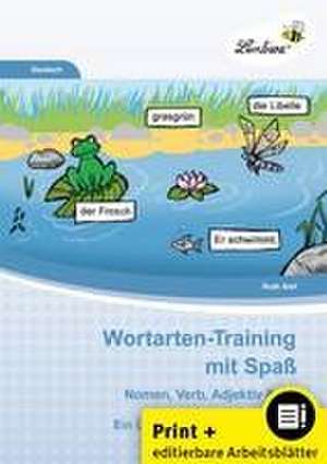 Wortarten-Training mit Spaß - Nomen, Verb de Ruth Alef