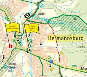 Naturpark Südheide - Region Celle 1:50 000