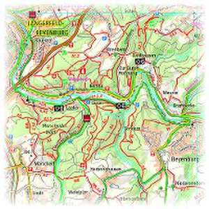 Wuppertal - Bergisches Land, Solingen - Remscheid 1:50 000