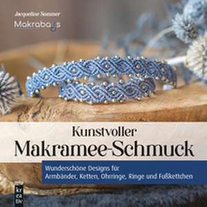 Kunstvoller Makramee-Schmuck de Jacqueline Sommer