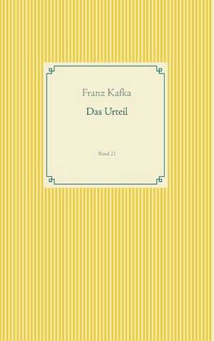 Das Urteil de Franz Kafka