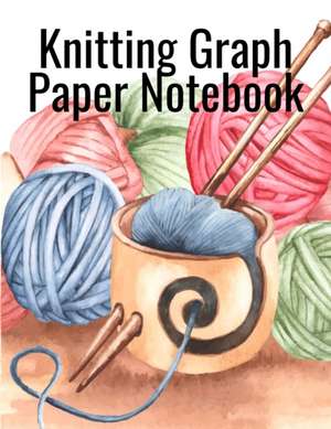 Knitting Graph Paper Notebook de Crafty Needle