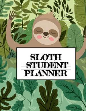 Sloth Student Planner de Page Green