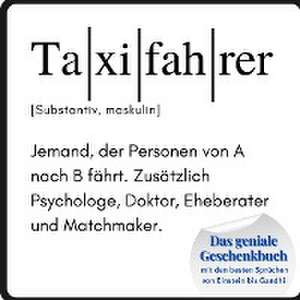 Taxifahrer de Steffi Meier