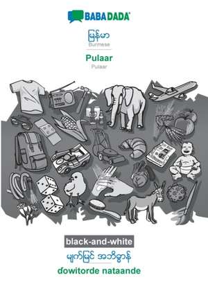 Burmese (in burmese script) - Pulaar, visual dictionary, BW de Babadada Gmbh