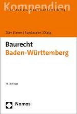 Baurecht Baden-Württemberg de Hansjochen Dürr