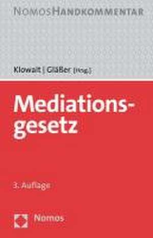 Mediationsgesetz de Jürgen Klowait