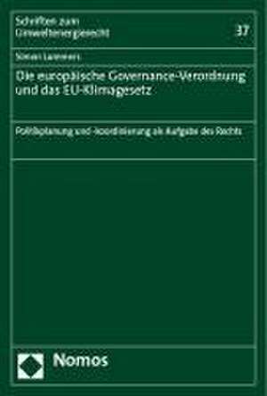 Die europäische Governance-Verordnung und das EU-Klimagesetz de Simon Lammers