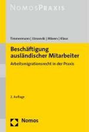 Beschäftigung ausländischer Mitarbeiter de Petra Timmermann