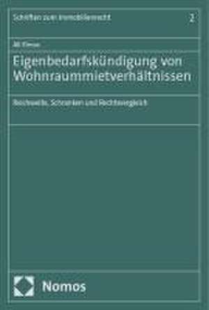 Eigenbedarfskündigung von Wohnraummietverhältnissen de Ali Elmas