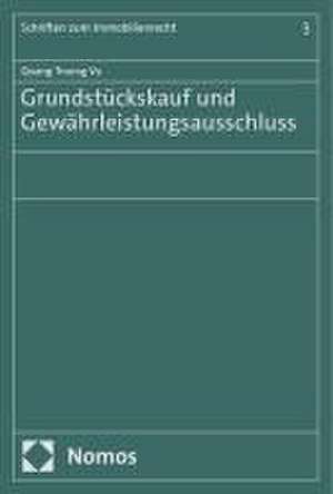 Grundstückskauf und Gewährleistungsausschluss de Quang Truong Vu