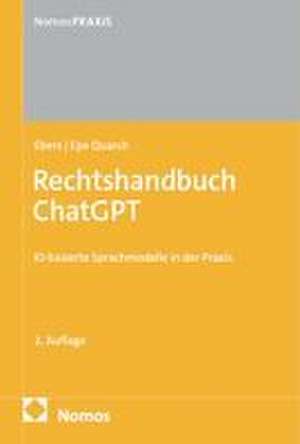 Rechtshandbuch ChatGPT de Martin Ebers