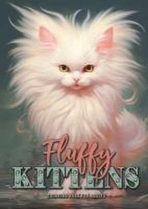 Fluffy Kittens Coloring Book for Adults de Monsoon Publishing