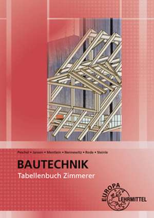 Tabellenbuch Zimmerer de Peter Peschel