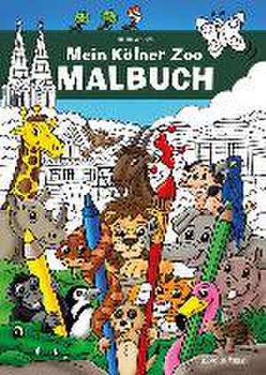 Mein Kölner Zoo Malbuch de Heiko Wrusch