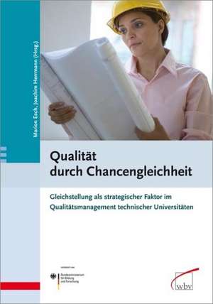 Qualität durch Chancengleichheit de Marion Esch