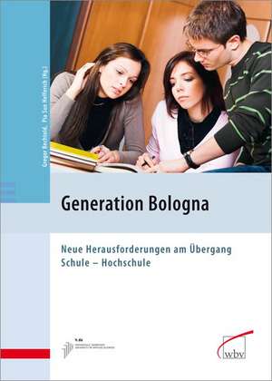 Generation Bologna de Gregor Bechtold