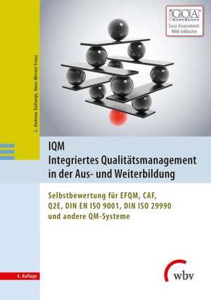 IQM Integriertes Qualitätsmanagement in der Aus- und Weiterbildung de C. Andreas Dalluege