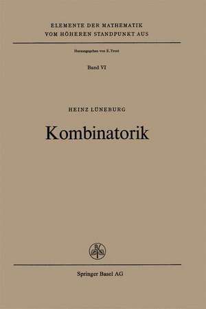 Kombinatorik de H. Lüneburg