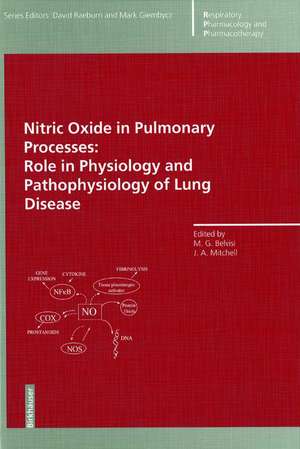 Nitric Oxide in Pulmonary Processes:: Role in Physiology and Pathophysiology of Lung Disease de Maria G. Belvisi