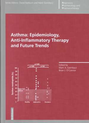 Asthma: Epidemiology, Anti-Inflammatory Therapy and Future Trends de Mark A. Giembycz