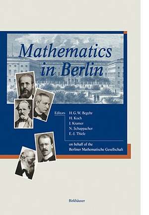 Mathematics in Berlin de Heinrich Begehr