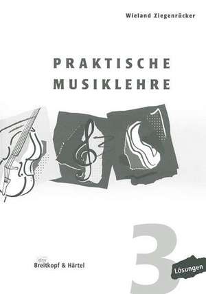 Praktische Musiklehre 3 de Wieland Ziegenrücker