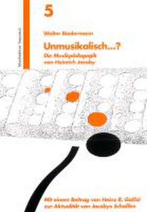 Unmusikalisch...? de Walter Biedermann