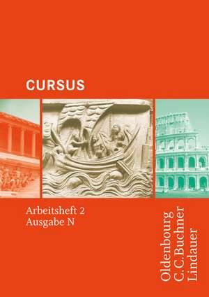 Cursus - Ausgabe N. Arbeitsheft 2 de Friedrich Maier