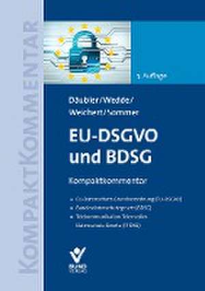 EU-DSGVO und BDSG de Wolfgang Däubler