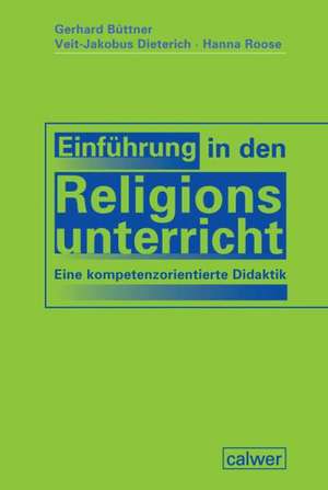 Einführung in den Religionsunterricht de Gerhard Büttner