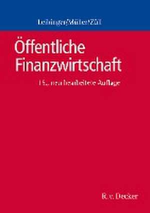 Öffentliche Finanzwirtschaft de Bodo Leibinger