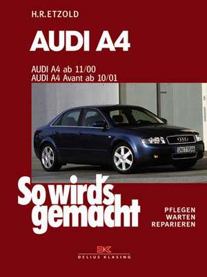 So wird's gemacht. Audi A4 von 11/00 bis 11/07 de Hans-Rüdiger Etzold