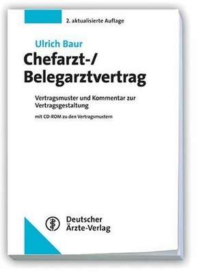 Chefarzt-/Belegarztvertrag de Ulrich Bauer