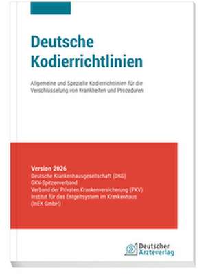 Deutsche Kodierrichtlinien Version 2026 de Verband der Privaten Krankenversicherung (PKV)