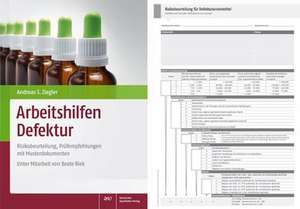 Arbeitshilfen Defektur mit Risikobeurteilungs-Block de Andreas S. Ziegler