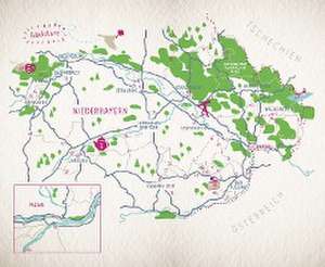 Glücksorte in Niederbayern de Christine Hochreiter