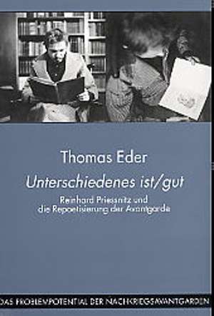 Unterschiedenes ist/gut de Thomas Eder