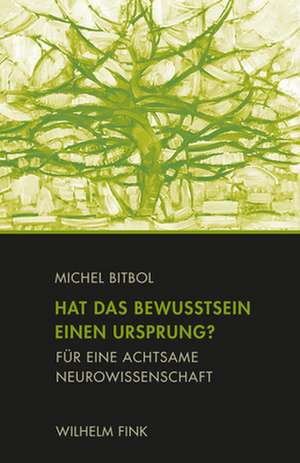 Hat das Bewusstsein einen Ursprung? de Michel Bitbol