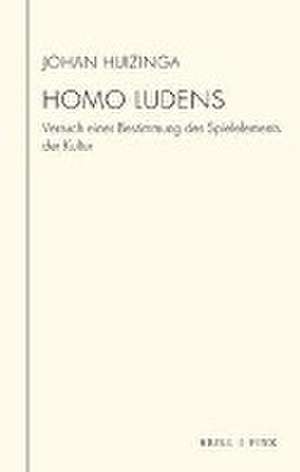 Homo Ludens de Johan Huizinga