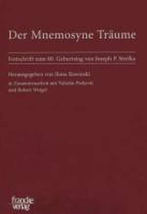 Der Mnemosyne Träume de Ilona et al. Slawinski